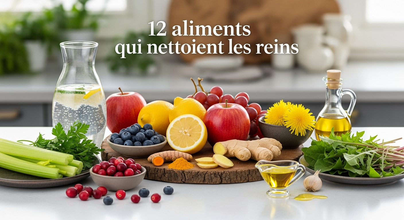 Vos reins surchargés ? Ces 12 aliments les nettoient naturellement
