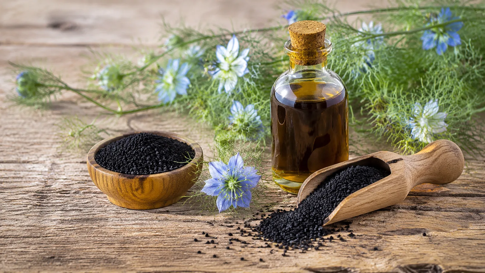 Huile de nigelle : bienfaits islam, hadith et usages