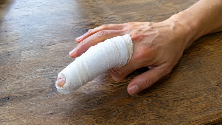 Doigt cassé que faire : fracture, urgence et guérison