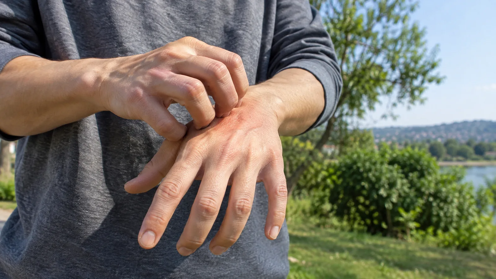 Main droite qui gratte : signification et causes possibles