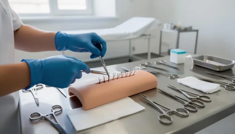 Comment enlever des points de suture : quand consulter